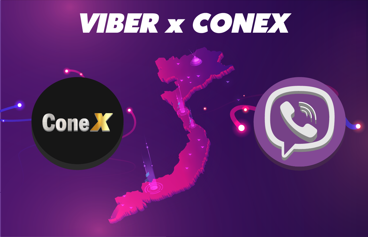 ConeX chính thức trở thành ĐỐI TÁC của VIBER tại Việt Nam