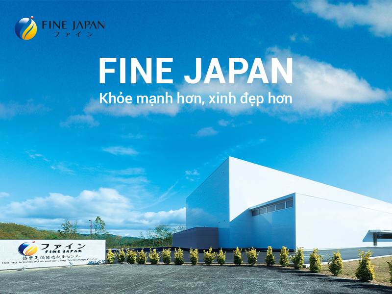 GIỚI THIỆU CÁC SẢN PHẨM ĐẾN TỪ THƯƠNG HIỆU FINE JAPAN