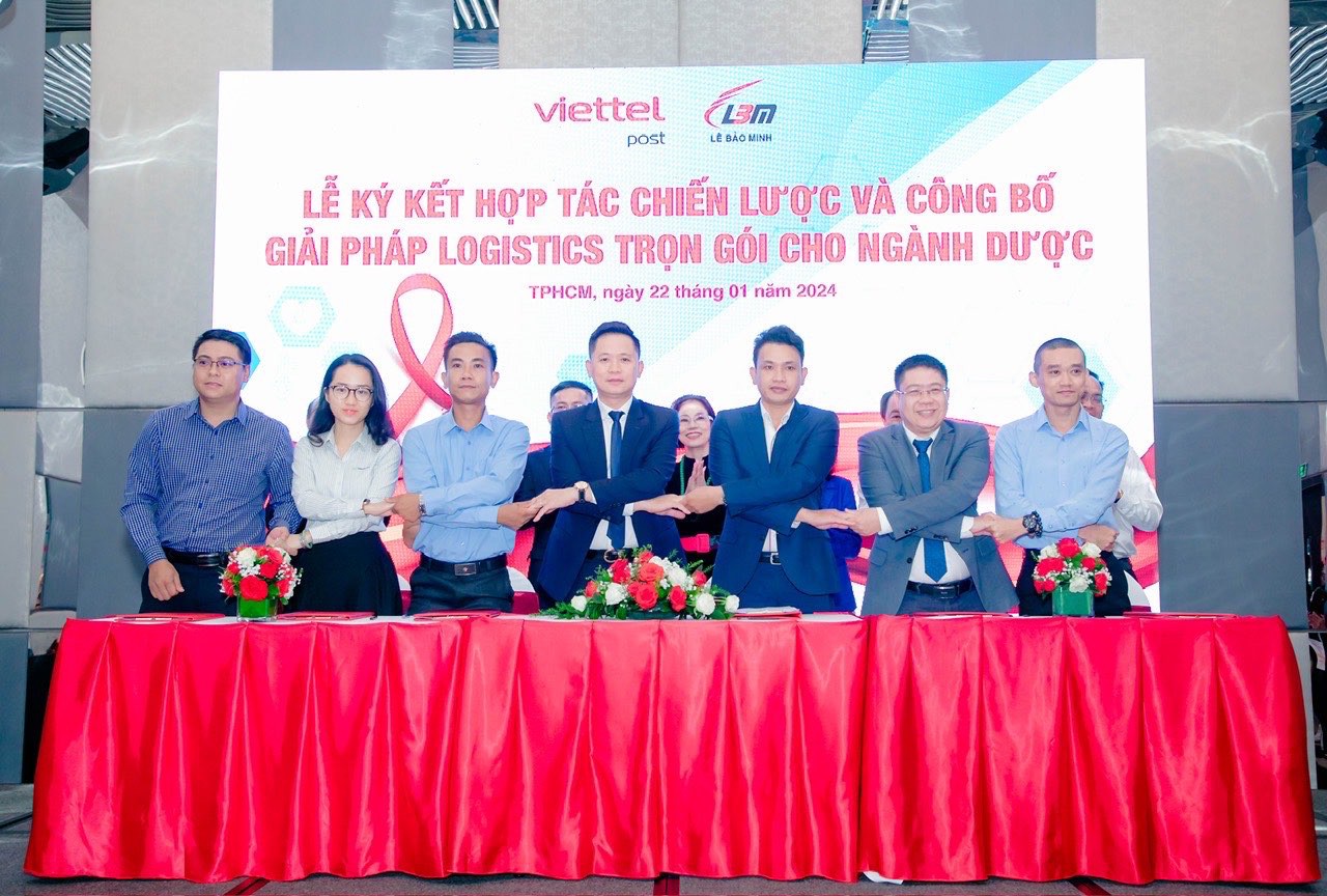 SCgate ký kết MOU cùng Viettel Post và công ty Lê Bảo Minh trong “Giải pháp logistics trọn gói cho ngành Dược”
