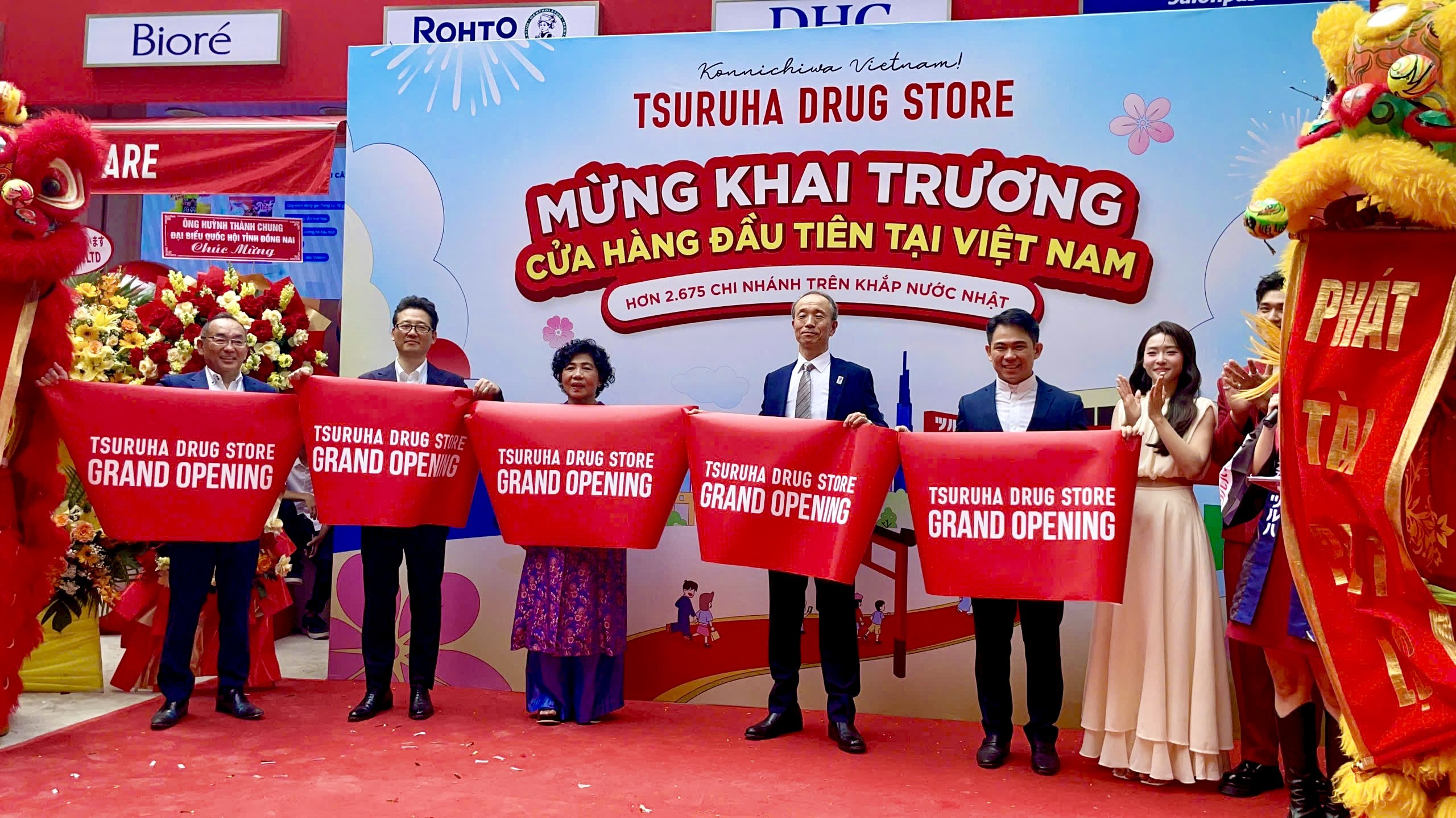 Tsuruha Drug Store Chính Thức Khai Trương Cửa Hàng Đầu Tiên Tại TP.HCM, Đem Tiêu Chuẩn Nhật Bản Đến Gần Hơn Với Người Việt